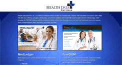 Desktop Screenshot of healthdataservices.com